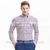 High Quality Classic Check Pattern Free Size Wrinkle Free Shirt for Business Man thumbnail-2