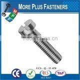 Made in Taiwan Slotted Cheese Head Bolt Machine Screw Metric Coarse Stainless Steel Brass Zinc Finish thumbnail-6