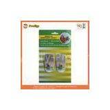 Stickiness Silvery Eco - Friendly 1.5kg Load Removable Wall Hooks Self - Adhesive thumbnail-1