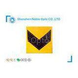 High Standard Solar Traffic Signs 12V DC , Led Highway Signs 100cd