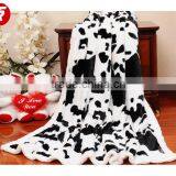 Home Use and 100% Polyester Material Royal Plush Faux Fur Animal Print Throws Blanket