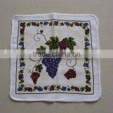 Custom Lemon Pattern Kitchen Dish Towels Cotton thumbnail-1