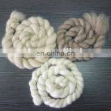 China Factory Sales 100% Mongolia Cashmere Tops White/light Grey/brown With SGS thumbnail-3