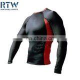 Sublimation Mma Lycra Rash Guard,compression Suits