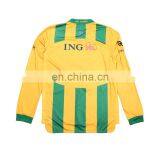 Embroidered Crest/Logo Dri-FIT Mesh Long Sleeve Football Shirts thumbnail-2