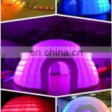 Inflatable Igloo Lawn Tent With LED Light