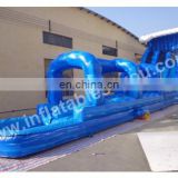 Large customized inflatable Water slip n Slide for events