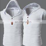 T-MV001 Men Casual Hat Half Placket Tank Tops thumbnail-4