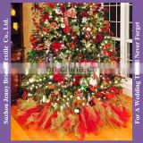CTS026A 36 cute angel colorful tulle christmas tree skirt