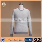 High quality crew neck mongolian cashmere sweater