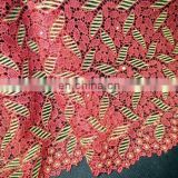 2016 african cord lace ,cord lace trim and cord lace dress for nigeria wedding party