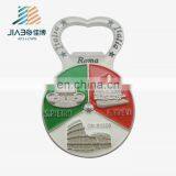High Quality Promotional Zinc Alloy 3d Metal Bottle Opener
