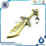 Custom Metal Sword Keychain thumbnail-1