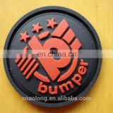 rubber custom brand logo clothing tag label