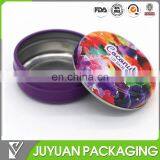 Small Tin Can With Round Shape for Candy or Tin Pill Box