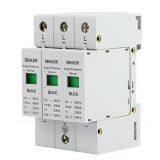 Home Lightning Protection Surge Arrester Surge Protector 40ka-3p Communication Signal Lightning Protection SPD thumbnail-5