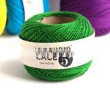 Hot Sale High Quality 100% Cotton Dyed Lace Yarn for Crochet Knitting thumbnail-3