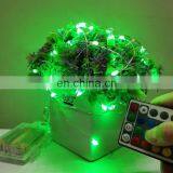 100LEDs RGB Fairy LED String Lights Battery Powered With Remote Indoor Outdoor Decorative Garden Christmas Tree thumbnail-7