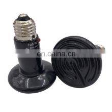 Safty Ceramic Infrared Heater Lamp Heating Element at Flat Bottom in 75*102mm at 220V /50w thumbnail-1