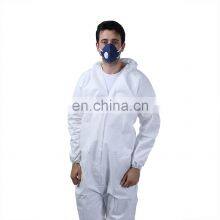 Safety Clothes Paint Spraying Powder Coating Industrial Disposable Type 5 6 Microporous Coverall thumbnail-4