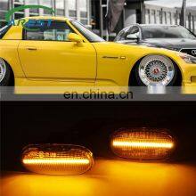 1 Set Led Dynamic Side Marker Turn Signal Light Sequential Blinker For HONDA Prelude CRX S2000 Integra Fit Del Sol Acura Civic