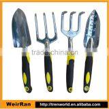 (10101) High Quality TPR Handle Shovel, Rake, Fork, Prong Head Shovel Aluminum Garden Tools Set thumbnail-2