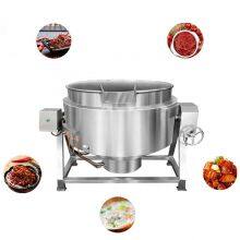 Industrial Cooking Jacketed Kettle Cooking Pot for Sauce on Hot Sale thumbnail-2