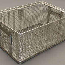 Commercial Ultrasonic Cleaning Baskets Wire Mesh Basket thumbnail-3