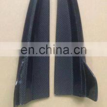 Carbon Fiber Rear Bumper Splitters Aprons Flaps for Mercedes Benz C Class C205 C43 Coupe 2015-2019 thumbnail-4