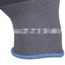 Industrial Nitrile Worker Coated Knit Wrist Cuff Nitrile Coated Factory Construction Building Worker Gloves thumbnail-2