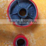 Chinese Supplier 3T AC Pump PU Wheel Hand Hydraulic Pallet Truck thumbnail-6