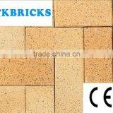 Yellow Paving Brick, Square Brick, Paver, Road Brick, Plaza Brick thumbnail-1