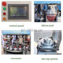 Automatic Big Size 4 Colors Christmas Holiday Pvc Ball Pad Printer Printing Machine thumbnail-4