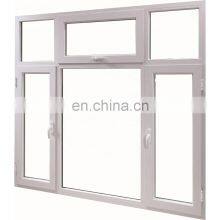 Cheap Upvc/ Pvc/ Plastic Glass Swing Window Vinyl Windows Price Philippines