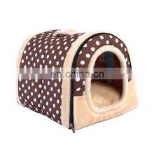 Hot Sale Soft Warm Cute Detachable Easy Wash Customized Luxury Pet Cages Carriers Houses Animal Indoor thumbnail-4