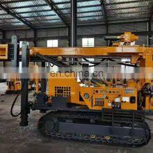 Professional Manufacturer Great Quality 200m Portable Crawler DTH Water Well Drilling Rigs Portable Trailer thumbnail-2