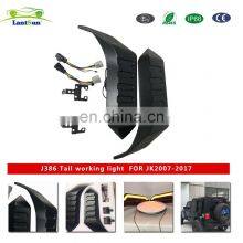 J386 JK Сегментированный задний фонарь с подсветкой для Jeep для Wrangler JK 2007 - 2017 Lantsun thumbnail-2