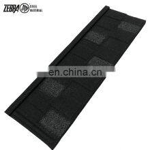 0.28 0.3 0.35 0.38 0.4mm Thickness Black Red Brown Shingle Type Stone Coated Metal Roofing Tile thumbnail-2