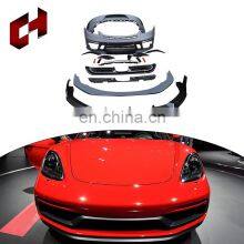 CH Custom Best Fitment Front Bumper Trunk Wing Spoiler Led Tail Lights Bodykit Part For Porsche 718 2016-2018 to GTS thumbnail-1