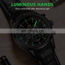 Mini Focus MF0116G Branded Quartz Watches Chronograph Leather Custom Logo Mens Watch Set thumbnail-3