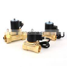 SNS 2WS Series Brand Brass 2/2 Way Normally Closed 3/8 Inch Waterproof Solenoid Valve