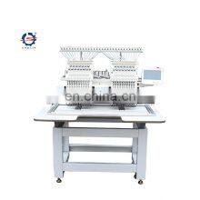 High Speed Hat Embroidery Machine Computerized 2 Head Embroidery Sewing Machine thumbnail-1