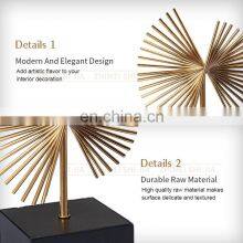 Metal Table Gold Geometric Home Decor thumbnail-3