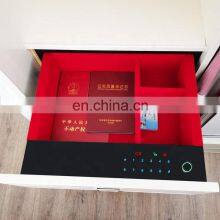 JIMBO Steel Home Wardrobe Laptop Drawer Hidden Money Burglary Electronic Security Top Open Hotel Safe Box thumbnail-4