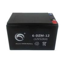 Hot Sale Custom 6-DZM-12 12V12AH 3PCS Per Carton 36v Moped Sealed AGM Electric Vehicle Bikes Lead Acid Battery VRLA Gel Battery