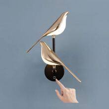 Nordic LED Bird Wall Lamps Bedroom Decor Wall Lights Indoor Bird Wall Lamp thumbnail-5