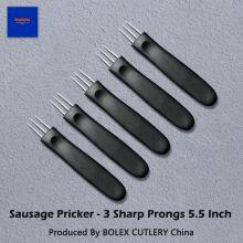 Sausage Pricker Tools - 3 Sharp Prongs 5.5 Inch Produced by BOLEX CUTLERY China for Sausage Casings and Sausage Stuffer thumbnail-2