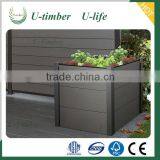 Weather Resistant WPC Wood Plastic Composite Plant Box, Flower Box, WPC Box