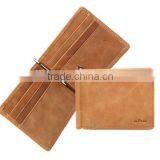 Full Grain Cowhide Money Clip Wallet thumbnail-1
