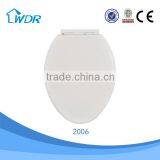 PP Oval White Accessories Sanitary Bathroom Plastic wc Seat Cover thumbnail-1